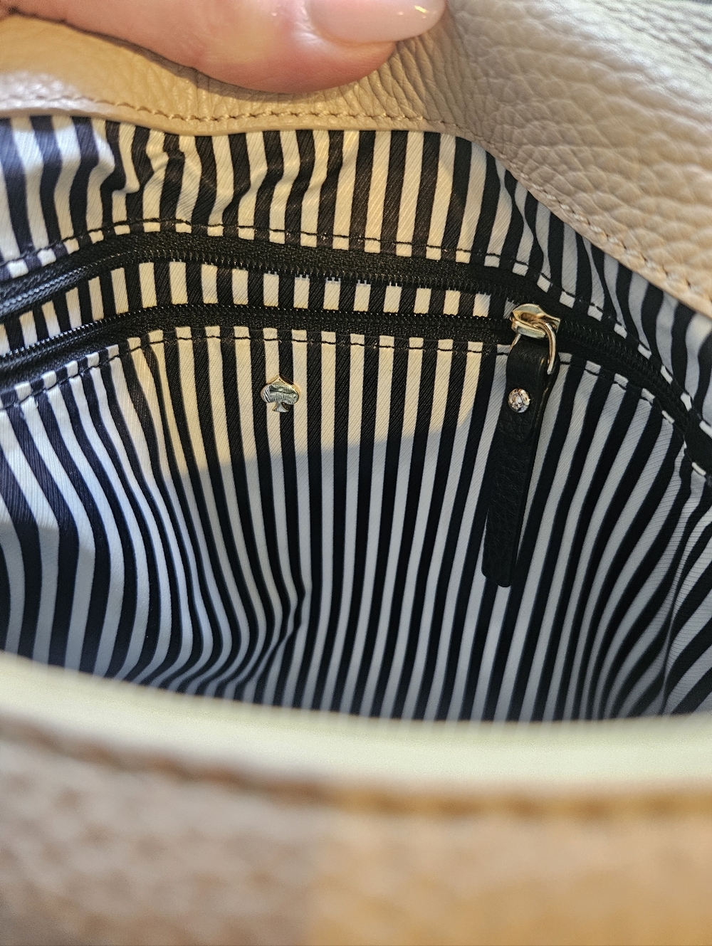 kate spade Black and Light Pink Crossbody Bag - Picture 9 of 9